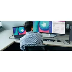 2 - 34,14" Монитор DELL U3421WE, IPS 3440x1440 WQHD, Черный/Серебристый