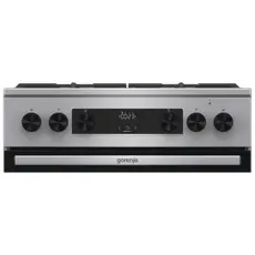 5 - Комбинированная плита Gorenje GK6C4XF, Нержавеющая сталь
