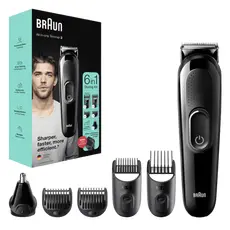 4 - Мужской Триммер Braun MGK3320, Чёрный