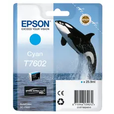 Ink Cartridge Epson T760 SC-P600 Cyan, C13T76024010 29208