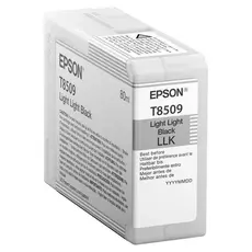 2 - Картридж чернильный Epson T850 UltraChrome HD, 80мл, Светло-серый