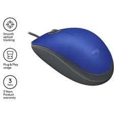 2 - Мышь Logitech M110, Синий