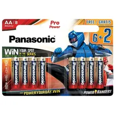 2 - Батарейки Panasonic LR6XEG, AA, 8шт.
