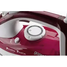 3 - Утюг Gorenje SIH3000RBC, 3000Вт, Бордовый