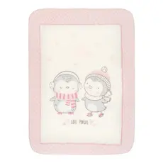 2 - Одеяло Kikka Boo Love Pingus, Розовое