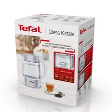3 - Электрочайник Tefal Glass, Белый