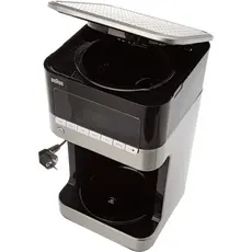 3 - Капельная кофеварка Braun KF 7125 BK, 1000Вт, Черный | Нержавеющая сталь