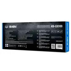 2 - Клавиатура SVEN KB-G9300, Проводное, Чёрный