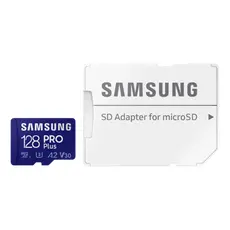 3 - Карта памяти Samsung PRO Plus MicroSD, 128Гб (MB-MD128SA/KR)
