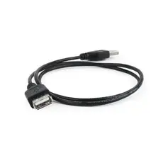 3 - Удлинитель Cablexpert CC-USB2-AMAF-75CM/300-BK, USB Type-A (M)/USB...