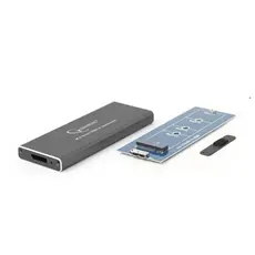 4 - Внешний корпус Cablexpert EE2280-U3C-03, Серый