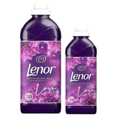 2 - Кондиционер для белья Lenor Amethyst & Floral Bouquet, 1.5 Л + 0.8 Л