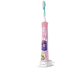 6 - Электрическая звуковая зубная щетка PHILIPS HX6352/42, Розовый