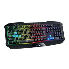 6 - Клавиатура Genius SCORPION K215, Проводное, Чёрный