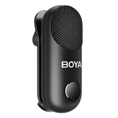2 - Портативный записывающий микрофон Boya Magic, Беспроводной, Черный