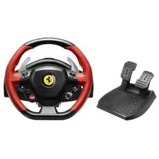 3 - Игровой руль Thrustmaster Ferrari 458 Spider, Черный/Красный