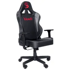 4 - Игровое кресло Bloody GC-330, Искусственная кожа, Черный/Серый