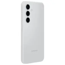 4 - Чехол Samsung Silicone Cover Galaxy S24 FE, Серый