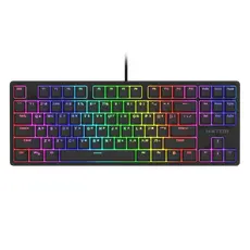 5 - Клавиатура HATOR Rockfall 2 Mecha TKL, Проводное, Чёрный