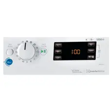 5 - Стиральная машина Indesit BWE 81282 L B, 8кг, Белый