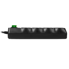 2 - Сетевой фильтр SVEN SV-021726, 8 Розеток, 5м, Чёрный