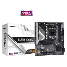 3 - Материнская плата ASRock B650M-HDV/M.2, AM5, AMD B650, Micro-ATX