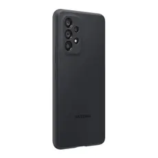 6 - Чехол Samsung Silicone Cover Galaxy A73, Чёрный