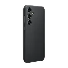 2 - Чехол Samsung Vegan Leather Case Galaxy S24+, Чёрный