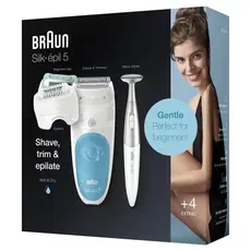 4 - Эпилятор BRAUN SES5810, Белый