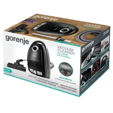 2 - Пылесос Gorenje VCE21ECBK, Чёрный