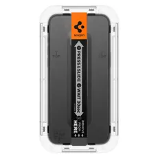 Spigen iPhone 15 Pro Max, EZ FIT, 1pcs, Tempered Glass, Black 28462