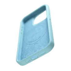 4 - Чехол Etteri Silicone Mag case для iPhone 14, Голубой
