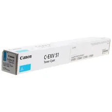4 - Тонер Canon C-EXV51, Голубой