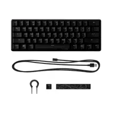 6 - Клавиатура HyperX Alloy Origins 60, Проводное, Чёрный