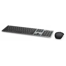 4 - Клавиатура и мышь DELL KM717, Беспроводное, Черный/Серый