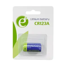 4 - Батарейки Energenie EG-BA-CR123-01, CR123A, 1шт.
