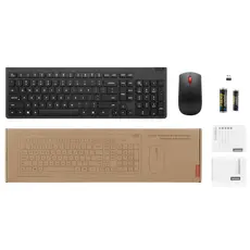 3 - Клавиатура и мышь Lenovo Essential Gen2, Беспроводное, Чёрный