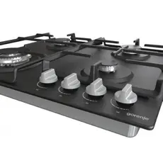 4 - Газовая варочная панель Gorenje GT 641 EXB, Чёрный