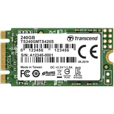 2 - Накопитель SSD Transcend 420S, 240Гб, TS240GMTS420S