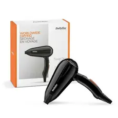 6 - Компактный фен BaByliss Travel Dry 5344E, 2000 Вт, Чёрный