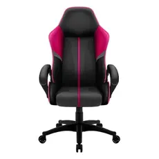2 - Игровое кресло ThunderX3 BC1, Искусственная кожа, Серый/Розовый