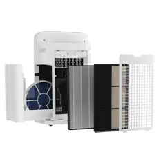 3 - Увлажнитель и очиститель воздуха Sharp KIN52EUL, Белый