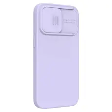 4 - Чехол Nillkin iPhone 13 Pro Max, CamShield Silky Silicone, Misty Purple