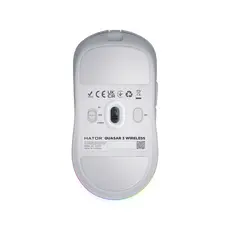 6 - Gaming Mouse HATOR Quasar 3 Wireless White