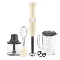 3 - Погружной блендер KitchenAid 5KHBV83EAC, Кремовый