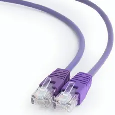 2 - Patch Cord Cat.6/FTP, 0.5m, фиолетовый, PP6-0.5M/V, Cablexpert
