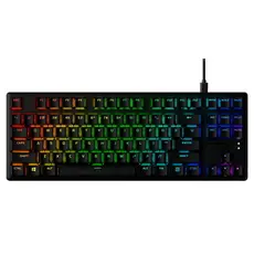 6 - Клавиатура HyperX Alloy Origins Core PBT, Проводное, Чёрный