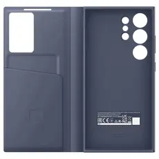 5 - Чехол книжка Samsung Smart View Wallet for Galaxy S24 Ultra, Фиолетовый