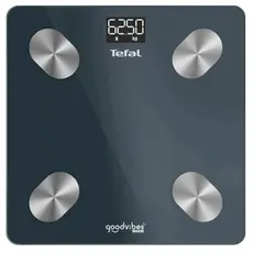 3 - Электронные напольные весы Tefal BM9620S1, Черный Серебристый