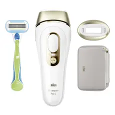 3 - Фотоэпилятор Braun Silk-expert Pro 5 PL5052, Белый | Золотистый